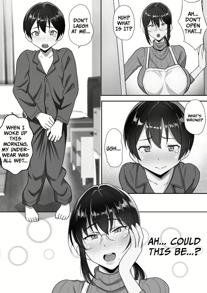 Hentai Manga Comic-Mother & Son Bonding in a Poor Single-Parent Household Feels Good-Read-4